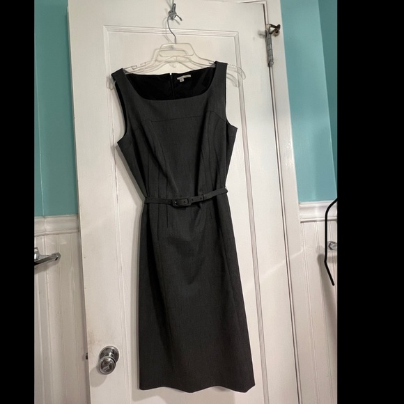 Halogen grey sleeveless sheath dress - Picture 1 of 11